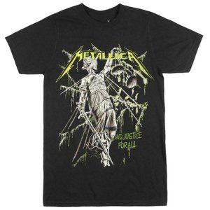 New! Metallica ...And Justice For All Rock Band T-Shirt